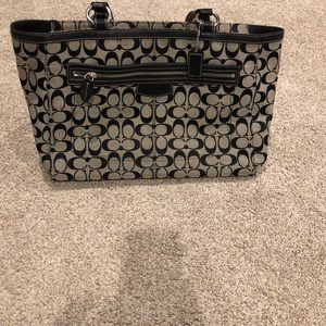 Large Authenic coach tote